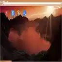Sunset Over The Mountains Theme 1920x1080  screen for extension Chrome web store in OffiDocs Chromium