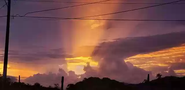 Free download Sunset Paisage Night -  free photo or picture to be edited with GIMP online image editor