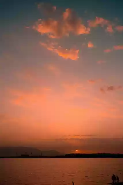 Free download sunset sea sun clouds suez egypt free picture to be edited with GIMP free online image editor