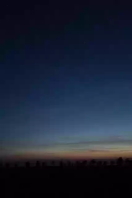 Free download Sunset Star Trees -  free photo or picture to be edited with GIMP online image editor