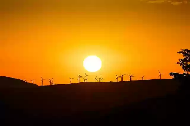 Free download Sun Sky Turbine -  free photo or picture to be edited with GIMP online image editor