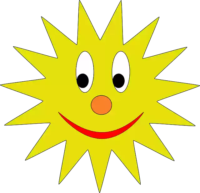 Free download Sun Smiley Smiling - Free vector graphic on Pixabay free illustration to be edited with GIMP free online image editor