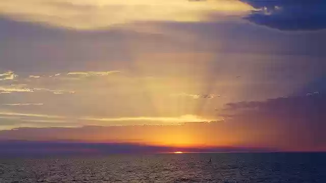 Free download Sun Sunset Mood -  free photo or picture to be edited with GIMP online image editor