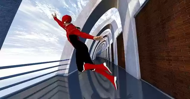 Free download Superhero Super Hero Superman -  free illustration to be edited with GIMP free online image editor
