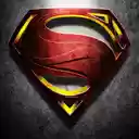 Super Man Man of Steel Logo Super Hero  screen for extension Chrome web store in OffiDocs Chromium