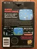 Free download Super Mario Bros. Back Cover (USA) free photo or picture to be edited with GIMP online image editor