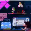 Super Mario Pixel Live Wallpaper  screen for extension Chrome web store in OffiDocs Chromium