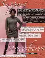 Free download Support Strawberry poster PNG free photo or picture to be edited with GIMP online image editor