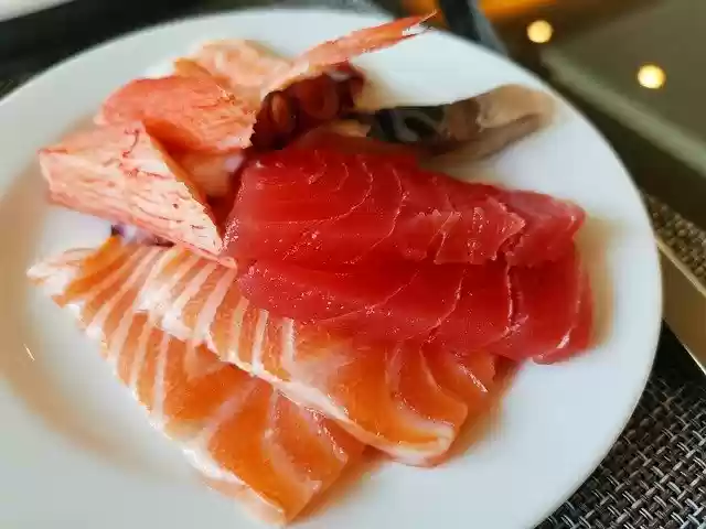 Free download Sushi Meat Salmon -  free photo or picture to be edited with GIMP online image editor