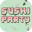 Sushi Party Io Multiplayer  Animal  Arcade Game  screen for extension Chrome web store in OffiDocs Chromium