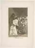 Free download Swallow it, dog (Tragala perro), from The Caprices (Los Caprichos), plate 58 free photo or picture to be edited with GIMP online image editor