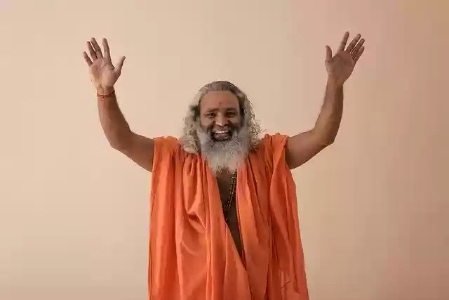Free download Swami Ananda Saraswati Bhakti Yoga free photo template to be edited with GIMP online image editor