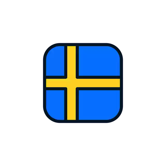 Free download Sweden Icon Flag -  free illustration to be edited with GIMP free online image editor