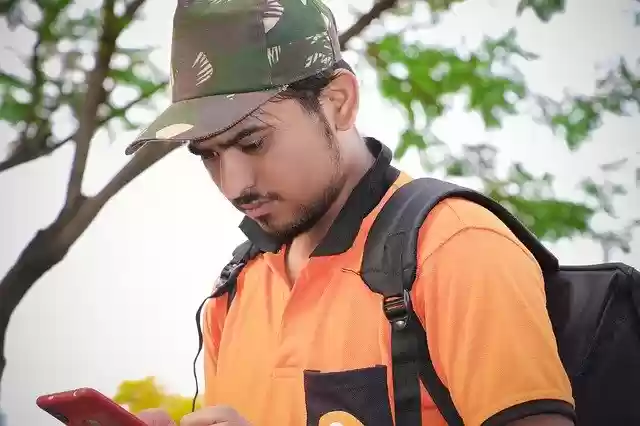 Free download Swiggy Boy Dilivery Job -  free free photo or picture to be edited with GIMP online image editor