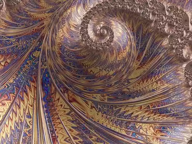 Free download Swirl Fractal Fantasy -  free illustration to be edited with GIMP free online image editor