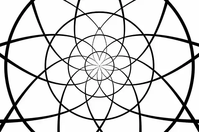 Free download Symmetry Flower Circle -  free illustration to be edited with GIMP free online image editor