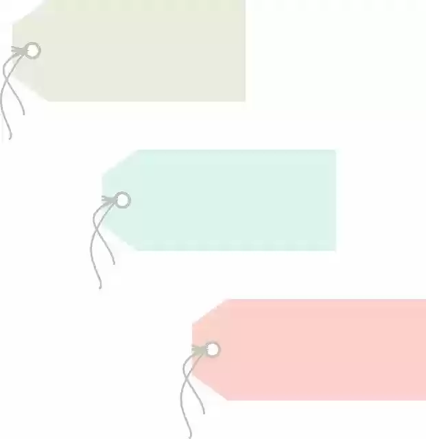 Free download Tag Label Price Hang -  free illustration to be edited with GIMP free online image editor