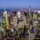 Tall buildings with bright lights  screen for extension Chrome web store in OffiDocs Chromium