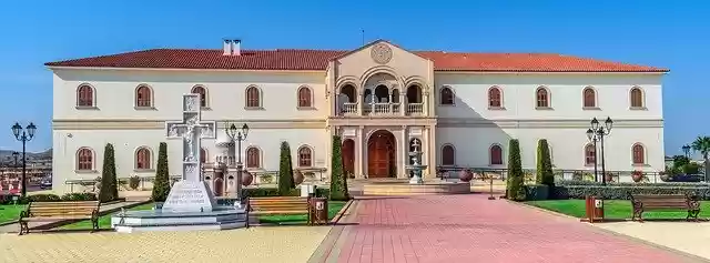 Free download Tamassos Bishop Building -  free free photo or picture to be edited with GIMP online image editor