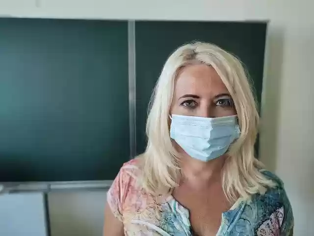 Free download teacher mask woman face mask free picture to be edited with GIMP free online image editor