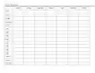 Free download Teacher Schedule Template Microsoft Word, Excel or Powerpoint template free to be edited with LibreOffice online or OpenOffice Desktop online
