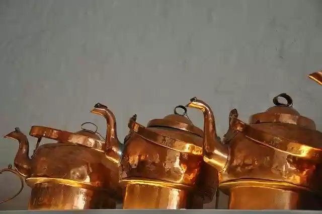 Free download Teapot Copper Boiler Tea -  free photo or picture to be edited with GIMP online image editor
