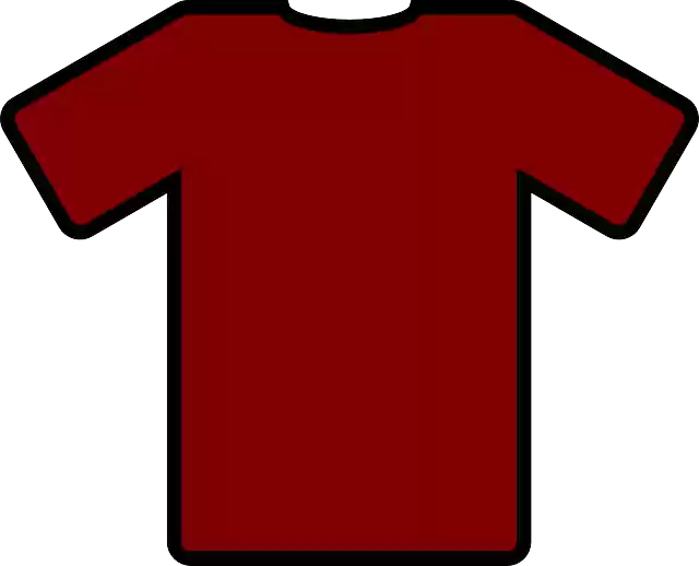 Free download Tee Shirt Maroon - Free vector graphic on Pixabay free illustration to be edited with GIMP free online image editor