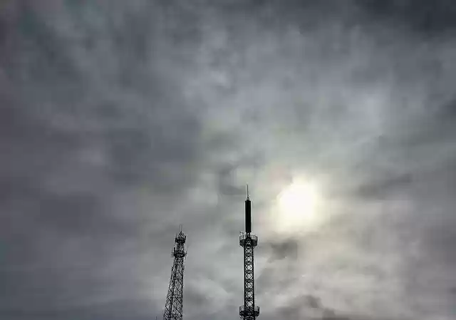 Free download Telecommunications Tower Antenna -  free photo or picture to be edited with GIMP online image editor