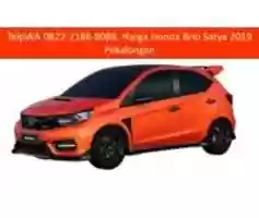 Free download Telp WA 0822 2188 8088, Harga Honda Brio Satya 2019 Kab Pekalongan free photo or picture to be edited with GIMP online image editor