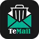 TeMail  screen for extension Chrome web store in OffiDocs Chromium