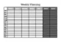 Scarica gratuitamente Modello per la pianificazione settimanale Modello Microsoft Word, Excel o Powerpoint gratuito da modificare con LibreOffice online o OpenOffice Desktop online