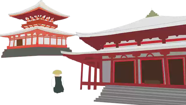 Free download Temple Japan Buddhism - Free vector graphic on Pixabay free illustration to be edited with GIMP free online image editor