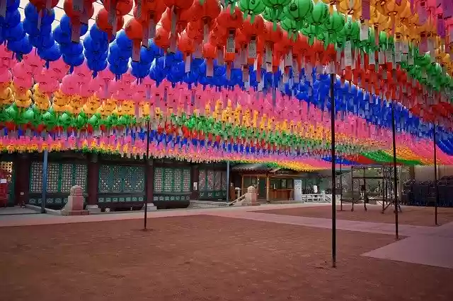 Free download Temple Seoul South Korea -  free photo or picture to be edited with GIMP online image editor