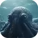 tentacled octopus swims tranquil underwater adventure  screen for extension Chrome web store in OffiDocs Chromium