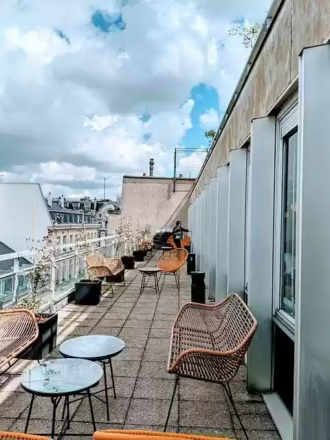 Free download Terrace Eiffel Tower Paris -  free photo or picture to be edited with GIMP online image editor