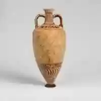Free download Terracotta amphoriskos (oil flask) free photo or picture to be edited with GIMP online image editor