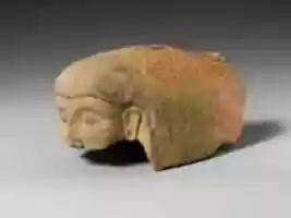 Free download Terracotta antefix (roof tile) with female head free photo or picture to be edited with GIMP online image editor