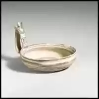 Free download Terracotta bowl with vertical handle free photo or picture to be edited with GIMP online image editor