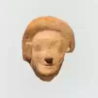 Free download Terracotta fragment of a womans head free photo or picture to be edited with GIMP online image editor