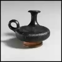 Free download Terracotta guttus (flask with handle and vertical spout) free photo or picture to be edited with GIMP online image editor