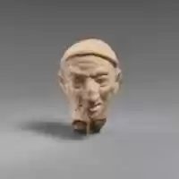 Free download Terracotta head of a man wearing a cap free photo or picture to be edited with GIMP online image editor