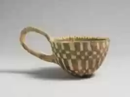 Free download Terracotta loop-handled cup free photo or picture to be edited with GIMP online image editor