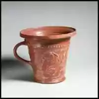 Free download Terracotta modiolus (drinking cup) free photo or picture to be edited with GIMP online image editor