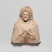 Free download Terracotta relief bust of a woman free photo or picture to be edited with GIMP online image editor