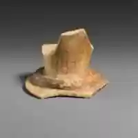 Free download Terracotta sherd from the mouth of a vase with neck ridge free photo or picture to be edited with GIMP online image editor
