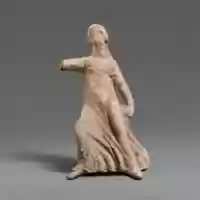 Free download Terracotta statuette of a girl dancing free photo or picture to be edited with GIMP online image editor