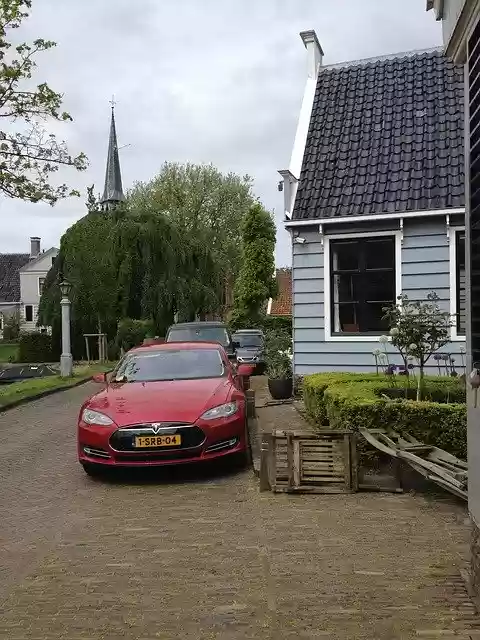 Free download Tesla Car Electric Vehicle -  free photo or picture to be edited with GIMP online image editor