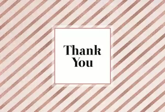 Free download Thank You Card -  free illustration to be edited with GIMP free online image editor