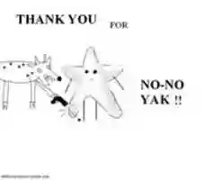Free download Thank You For No-No Yak free photo or picture to be edited with GIMP online image editor