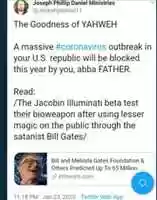 Free download The 2020 Corona Virus Prophecy free photo or picture to be edited with GIMP online image editor